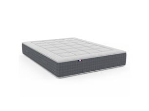 Matelas 160x200 cm <strong>IDLITERIE</strong>  <strong>Matelas 160x200 cm</strong> Ressorts ensachés + mousse soutien Ferme épaisseur 28 cm