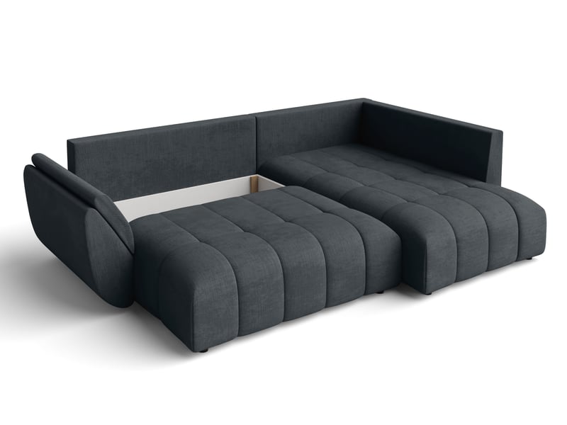Canapé d angle convertible kayseri canapé gris 268 cm Kayseri - Conforama D