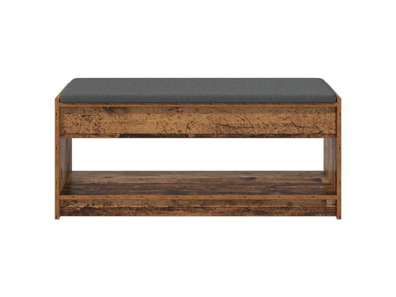  Banc d'entrée, banc interieur bois ancien 103x38x45 cm  - Conforama E