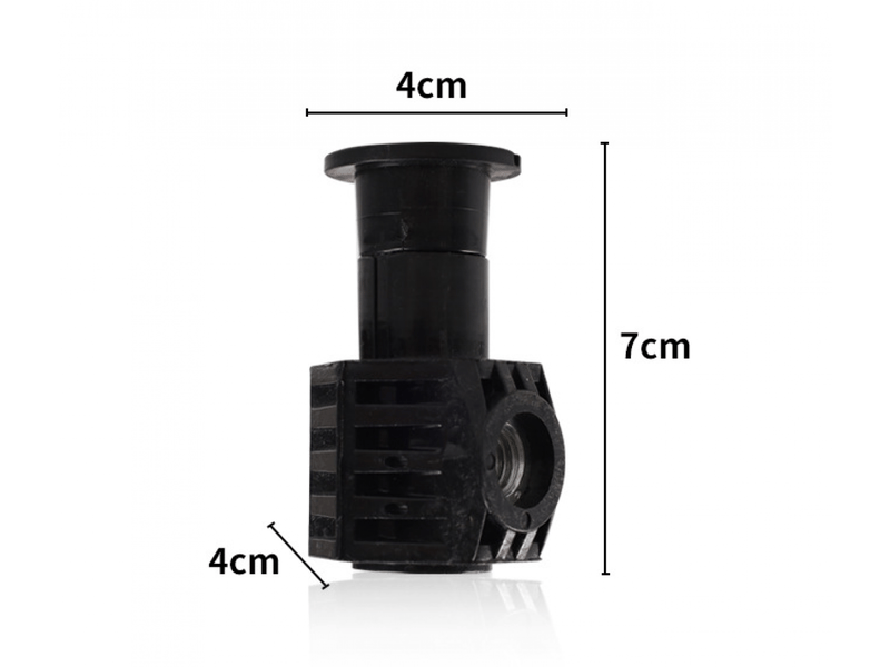  Kit de fixation universel pour wc suspendu, charnière de fixation, pour fixer solidement les wc suspendus (noir)  - Conforama E