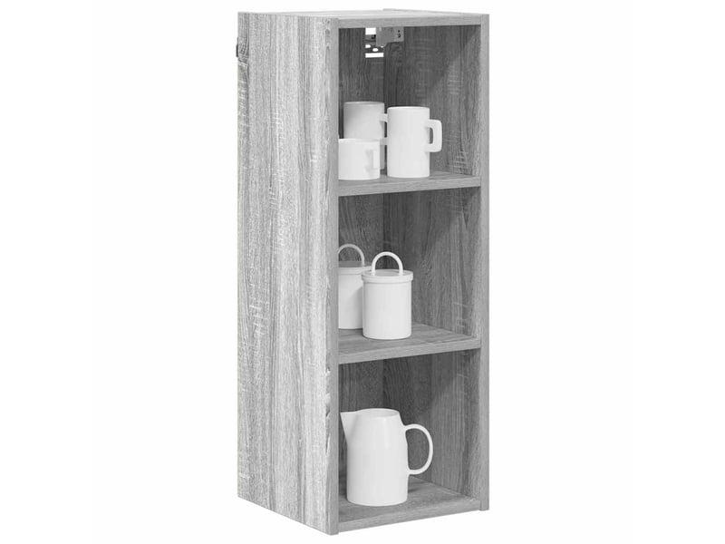 Meuble de rangement, armoire suspendue gris sonoma 30x29,5x80cm  - Conforama C