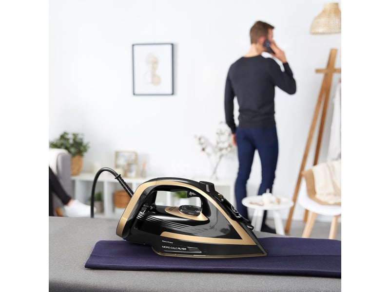  Fer à repasser puregliss tefal fv8064e0  - Conforama B
