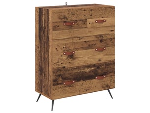 Commode 1 tiroir(s)      coloris taupe largeur 69.5 cm