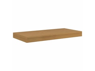 Étagère flottante, étagère suspendue montage mural beige 50 x 23,5 x 3,8 cm cf42433