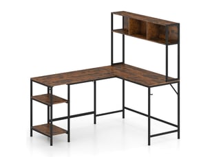 Meuble informatique HELLOSHOP 26  120 cm coloris noir