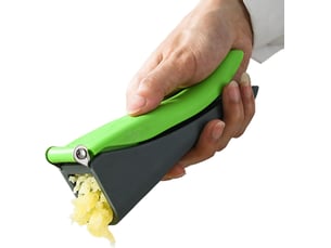 Presse-ail en acier inoxydable – outil manuel pour hacher les pommes de terre, multifonctionnel et amovible, gadget de cuisine pour la préparation de