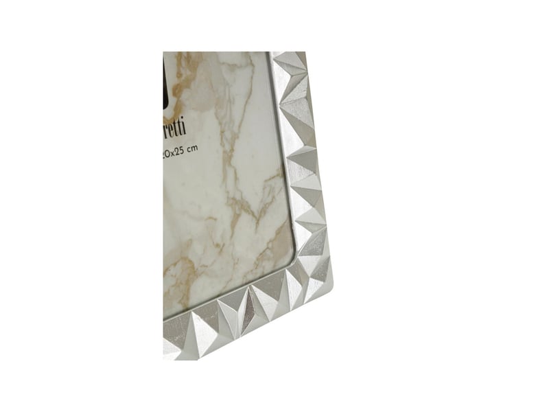  Cadre photo design prisma 20x25cm argent  - Conforama D