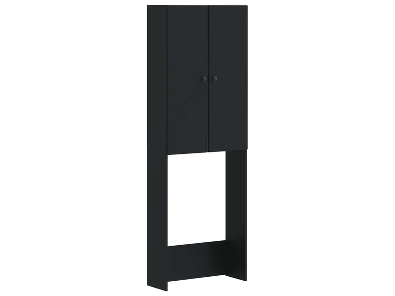  Armoire de toilette, meuble de toilette breda noir 66x25.5x190 cm  - Conforama A