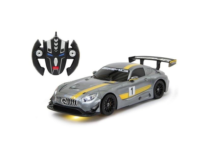  Mercedes-benz amg gt3 1:14 gris 2,4ghz transformable 410028 - Conforama A