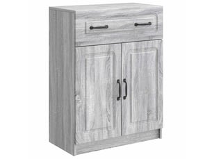 Buffet - bahut - meuble de rangement sonoma gris 66 x 34,5 x 87 cm bois d'ingénierie