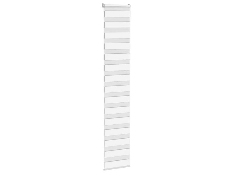 Store zèbre, store de fenêtre blanc 40x230 cm largeur du tissu 35,9 cm polyester cf48398  - Conforama C