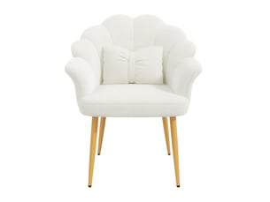 Fauteuil fixe MODFU  Polyester blanc vendu A l'unité