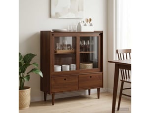 Buffet VIDAXL coloris marron