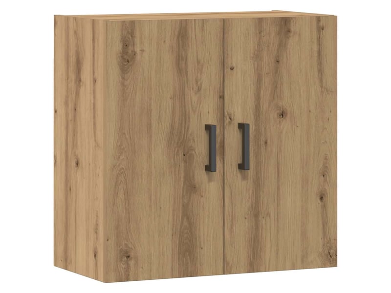  Armoire murale salon chêne artisanal 60x31x60cm bois d'ingénierie shl7125  - Conforama A