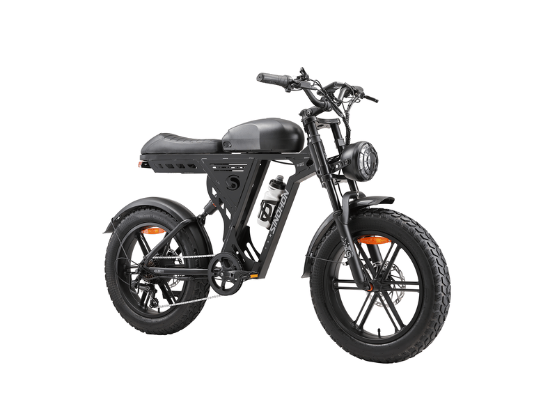 Vélo électrique fat bike sinohon ab20, 20 pouces tout-terrain, noir - Conforama C