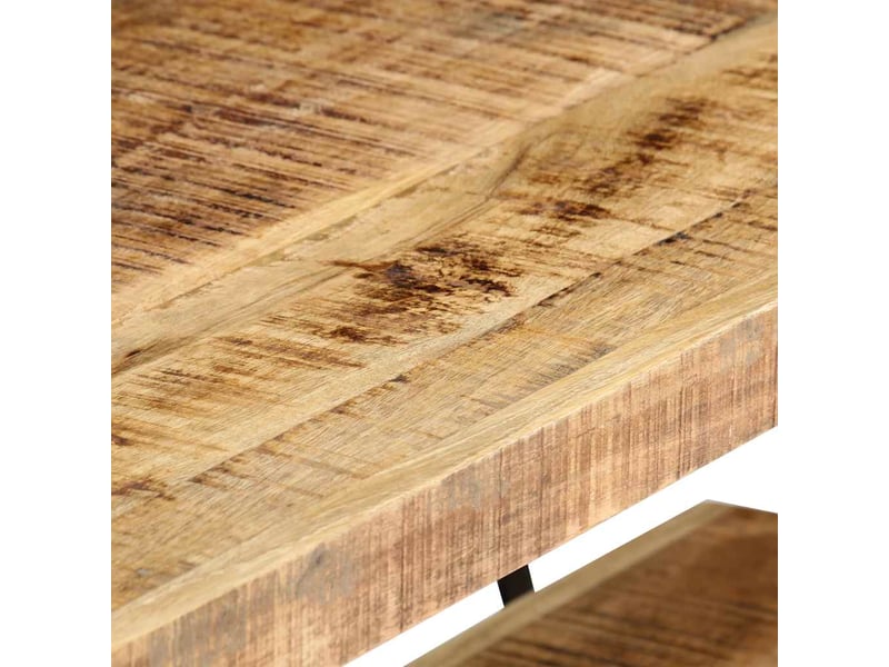  Meuble tv - banc tv - meuble de rangement 160x40x50 cm bois solide de manguier  - Conforama D