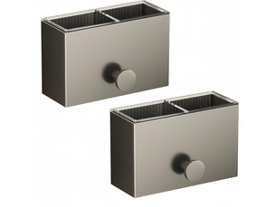 Lot de 2 supports adhésifs pour brosse à dents sans perçage - support de rangement mural étanche pour salle de bain et cuisine