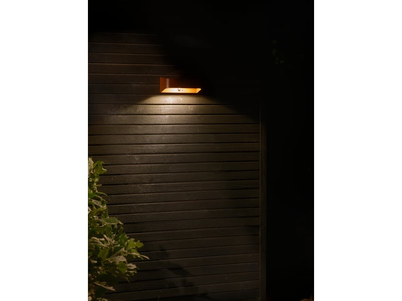  Applique murale extérieur solaire, marcellio 22 en aluminium marron, ip54, nordlux 2618001018 - Conforama B