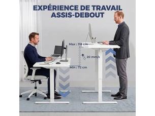 Bureau enfant coloris blanc