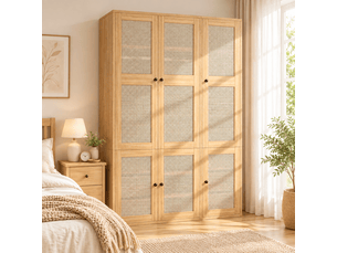 Armoire     <strong></strong> <strong></strong> coloris naturel largeur 47 cm