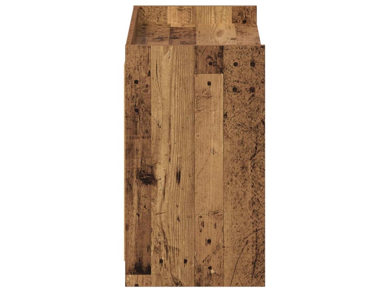  Meuble à chaussure, cabinet à chaussures bois ancien 85x39,5x70 cm  - Conforama E