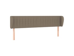 Tete de lit A poser largeur 163 cm taupe