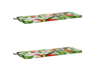 Lot de 2 coussins de banc, coussins d'assise soest 100 % polyester cf56868