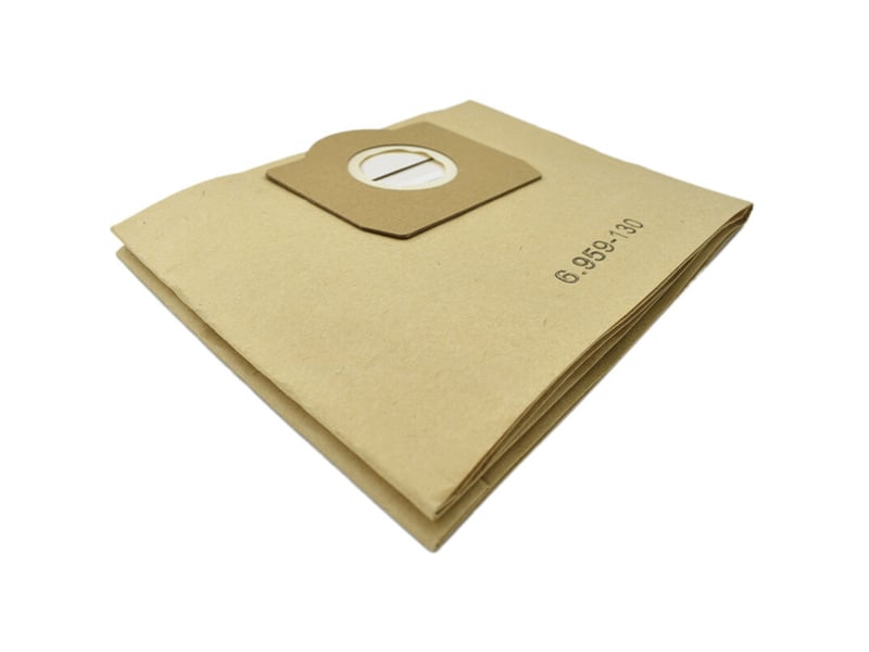  10x pièce - sacs en papier, sacs d'aspirateur compatible avec kärcher remplace 6.959-130.0 - rwsac pour aspirateur  - Conforama C
