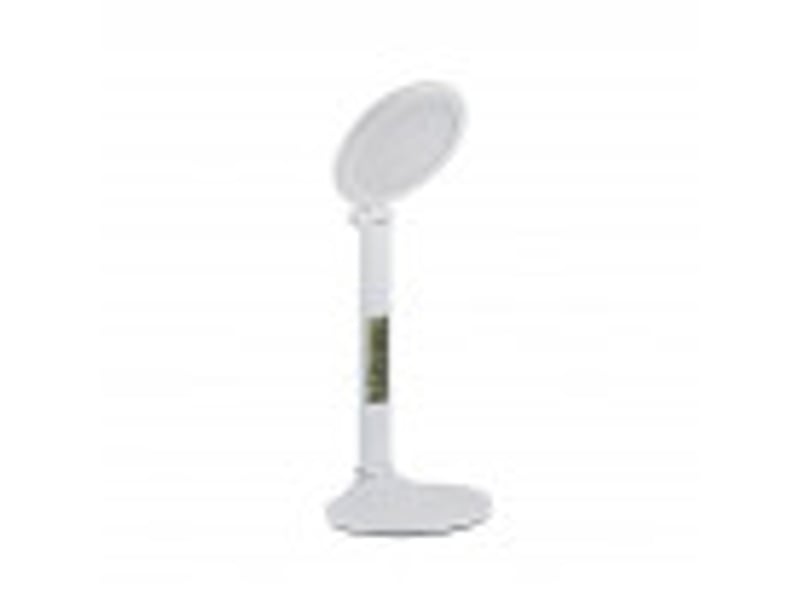  Fabrilamp hope lampe de bureau led blanche 7 w 525 lm, écran date heure température, tactile et pliable 179371001 - Conforama B