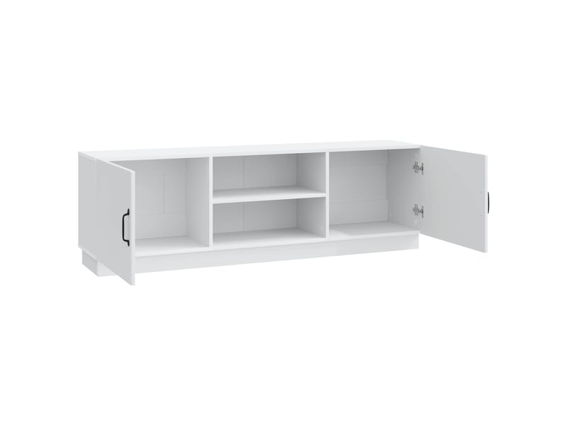  Meuble tv - banc tv - meuble de rangement blanc 150 x 31 x 47 cm bois d'ingénierie  - Conforama E
