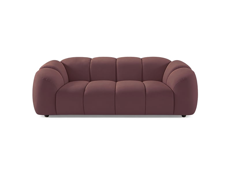  Selsey millma - canapé - 220 cm - velours rose Millma - Conforama D