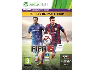 Jeu fifa 15 ultimate team edition sur xbox 360 en ligne en dvd