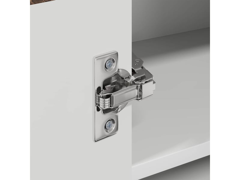  Meuble mural de cuisine, armoire d'angle cuisine lucca chêne brun 57x57x40cm  - Conforama D
