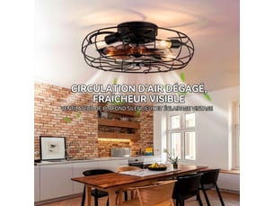 Ventilateur de table RAELUNYI  -  