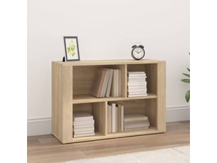 Buffet cuisine, meuble de rangement, commode chêne sonoma 80x30x54 cm bois d'ingénierie