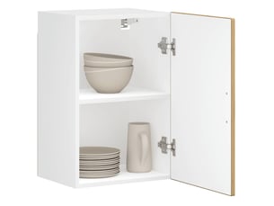 Armoire murale de cuisine porto chêne artisanal bois ingénierie shl5681