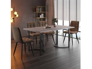 Ensemble table rectangulaire  4 chaise(s)  <strong>MODENUIT </strong> <strong></strong> 