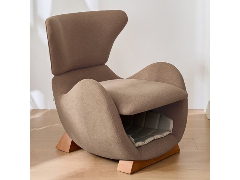  Chaise longue design requin-baleine – fauteuil pour chats et petits chiens, tissu anti-griffes  - Conforama D