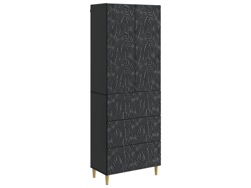  Ensemble de meubles 2 pcs, rangement de salon 66 x 34,5 x 90 cm bois d'ingénierie shl270  - Conforama A
