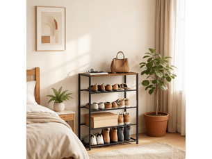 Etagère 63 cm coloris marron KORFEE