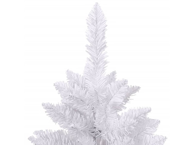  Sapin de noël - arbre de noël artificiel à charnières avec support blanc 270 cm  - Conforama D