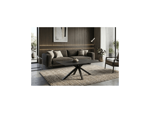 Table basse rectangulaire coloris gris MEUBLORAMA - 60 cmx100 cm