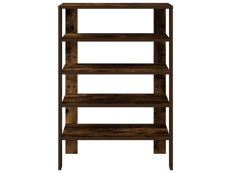  Meuble à chaussures, étagère à chaussures chêne fumé 61x32x87,5 cm bois d'ingénierie  - Conforama D