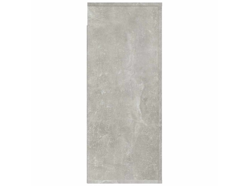  Armoire murale, meuble de rangement gris béton 80x33x80 cm bois d'ingénierie shl85671  - Conforama D
