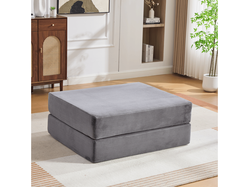 Chaise de compression en corde avec structure en métal robuste - conception ergonomique + rembourrage épais pour un confort durable. Incl. Poche HFSN-1227DG - Conforama B