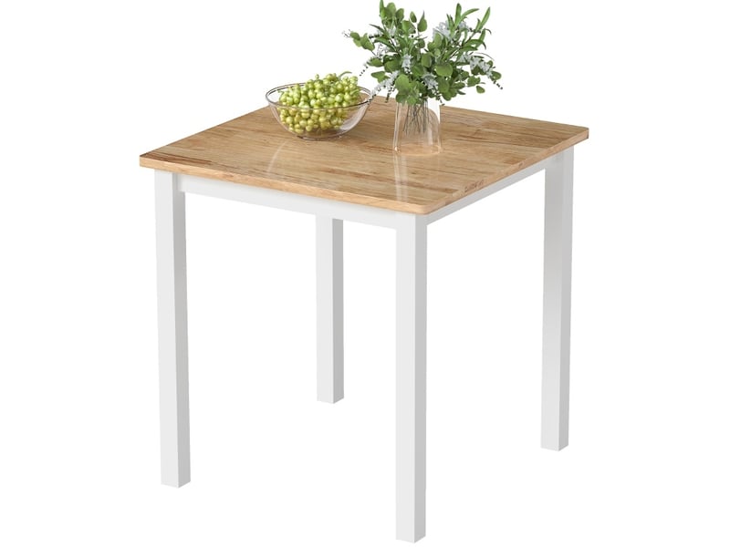  Table à manger 69x69x75 cm pour 4 personnes bois chêne  - Conforama A