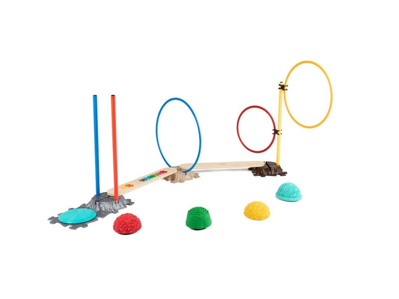  Passerelle muffik et 6 nano puzzles - 7 pièces, bois, multicolore MFA-03-3 - Conforama C