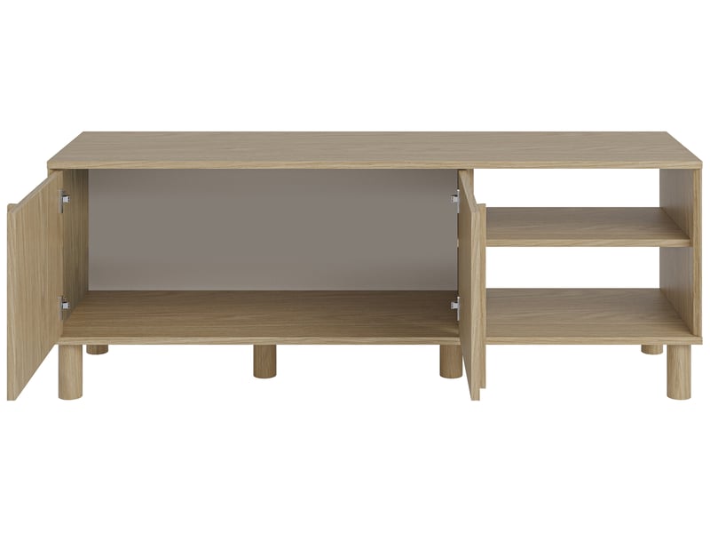  Meuble TV Bas à poser 136 cm  - Conforama H