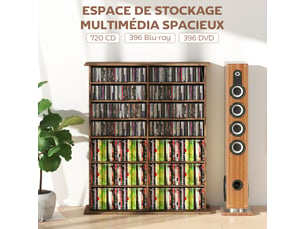 Etagère 106.5 cm coloris marron  