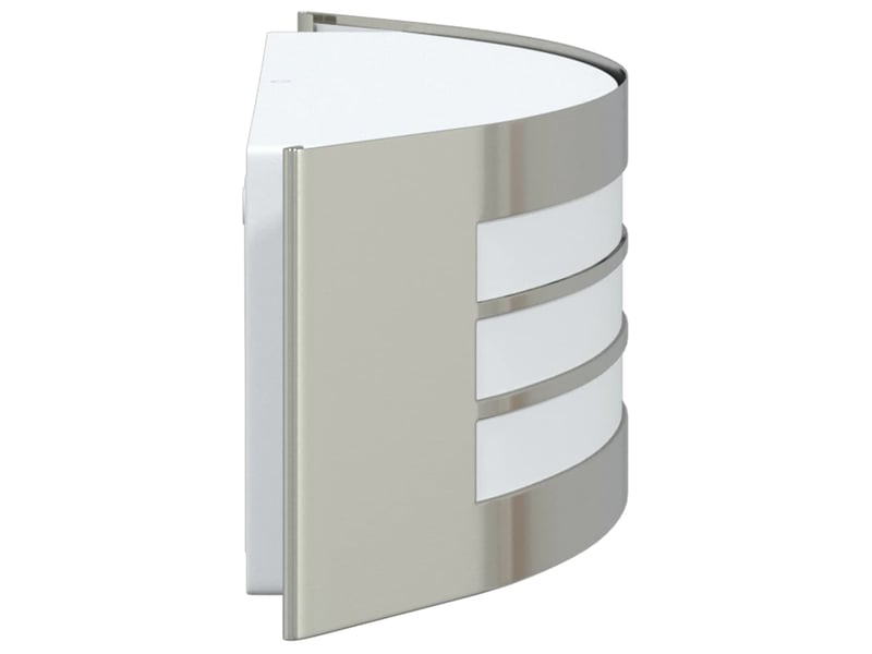 Applique murale extérieure argenté 32x10x10 cm - Conforama E
